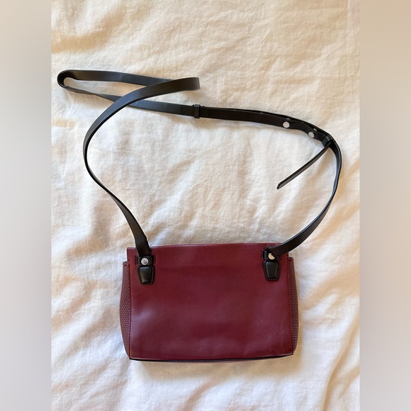 Rag & Bone Burgundy Crossbody Bag with authentication cards and dust bag - Picture 8 of 10